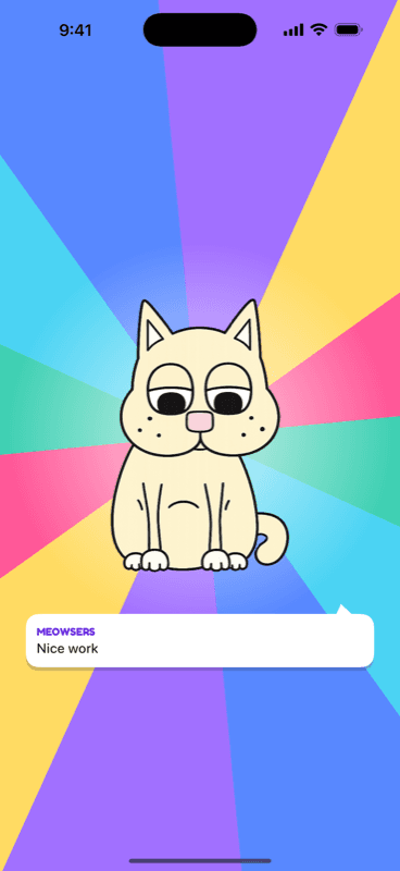 Meowsers still says thanks